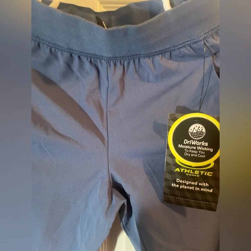 Athletic Works’ Boys Blue and‎ Black Moisture Wicking Pants! NWT! Size XS!